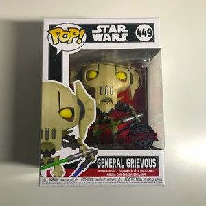 *MINT* SPECIAL EDITION General Grievous Funko Pop #449